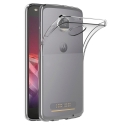 GEL-MOTOZ2TRANS - Coque souple Motorola Moto-Z2 translucide fumé gel indéchirable