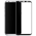 GLASS-S8NOIR - Protection écran Galaxy S8 en verre trempé incurvé contour noir