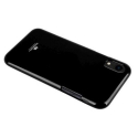 GOOSP-A70NOIR - Coque souple Galaxy A70 Jelly de Goospery coloris noir métallisé