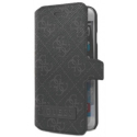GUMFLBKP6SOB - Etui folio Guess noir pour iPhone 6s avec patte magnétique