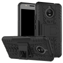 HYBRID-MOTOE4PLUS - Coque Moto-E4-PLUS hybride renforcée et antichoc coloris noir
