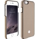 JUSTM-QUATTROCOVIP6BEIGE - Coque Just Mobile Quattro Leather beige pour iPhone 6s