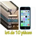 LOT-10FILMNEWPROIP5C - Lot de 10 films haute protection New Protech pour iPhone 5c