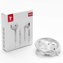 LTP-K6052POD - Ecouteur filaire jack 3.5mm blanc intra-auriculaires pour smartphone et tablette