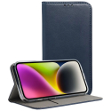MAGNETO-REDMI10CBLEU - Etui folio Xiaomi Redmi 10C rabat latéral coloris bleu foncé