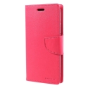 MERCURYBRAVO-IP5SFUSHIA - Etui iPhone 5S/SE Mercury Bravo logements carte fonction stand coloris fushia
