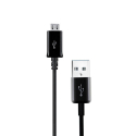 MICROUSBSAMNOIR - Câble Samsung origine Micro-USB noir ECB-DU4EBE