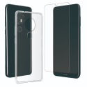 MUPAK0458-NOKIA72 - Pack Muvit Nokia 6.2 / Nokia 7.2 avec Coque souple et verre protection écran