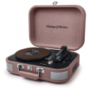MUSE-MT-201BTP - Muse platine tourne-disque vinyle+ Enceinte bluetooth Muse-MT-201BTP vieux rose