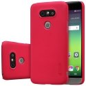 NILLKFROSTG5ROUGE - Coque de protection Frosted Shield rouge et film écran pour LG G5