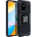 NITRO-REDMI10C - Coque NITRO pour Redmi 10C robuste antichoc coloris noir avec contour souple antichoc