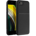 NOBLENOIR-IP8 - Coque iPhone 7/8/SE(2020) antichoc coloris noir avec contour souple antichoc