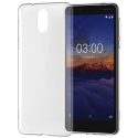 NOKIA-CC108 - Coque souple Nokia 3.1 en gel siliconé transparent CC-08
