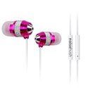 NX40-ROSE - Ecouteurs Audio NX40 Noise Hush intra-auriculaires rose