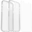 OTTER-PACKIP12CLEAR - Otterbox Pack protection antichoc Avant + Arrière iPhone 12/12 Pro coloris transparent