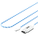 PACLGTBLU - Câble lumineux bleu ArtiWizz avec prise iPhone/iPad