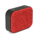 PLATINET-OG58R - Enceinte nomade bluetooth 3W + Radio FM coloris rouge