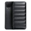 PUFF-A12 - Etui type folio (rabat) aspect Doudoune matelassée Galaxy A12