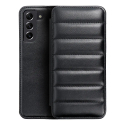 PUFF-S21FE - Etui type folio (rabat) aspect Doudoune matelassée Galaxy S21-FE