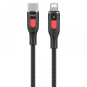 REMAX-USBCLIGHTNING - Câble iPhone / iPad USB-C vers Lightning 1 mètre / Charge rapide tressé renforcé