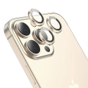 RINGLENS-IP13PROGOLD - Vitre protection appareil photo iPhone 13 Pro / 13 Pro Max verre avec anneau aluminium gold