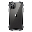 RJUST-FUZIP13PRONOIR - Coque iPhone 13 Pro R-Just Fuzion bumper noir et dos transparent