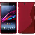 SLINEZULTRAROUGE - Housse S-Line rouge Sony Xperia Z-Ultra