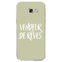 TPU0A52017VENDREVEVERT - Coque souple pour Samsung Galaxy A5-2017 SM-A520F avec impression Motifs vendeur de rêves vert