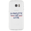 TPU0GALS7RACLETTEVIE - Coque souple pour Samsung Galaxy S7 SM-G930 avec impression Motifs la raclette c'est la vie