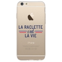 TPU0IPHONE6SRACLETTEVIE - Coque souple pour iPhone 6/6S avec impression Motifs la raclette c'est la vie