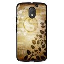 TPU1MOTOE3YINYANG - Coque souple pour Motorola Moto E3 avec impression Motifs yin et yang
