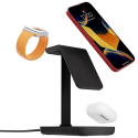 TW-HIRISE-3NOIR - Dock Support Twelve-South HiRise-3 chargeur iPhone Airpods et Apple Watch
