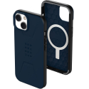 UAG-IP14PLUS-CIVIMALLARD - Coque UAG iPhone 14 Plus série Civilian MagSafe antichoc coloris Bleu Mallard