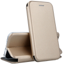 VEGA-S22GOLD - Etui Galaxy S22 rabat latéral fonction stand coloris gold