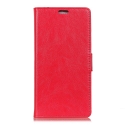 WALLET-XPL2ROUGE - Etui Xperia L2 rouge rabat latéral fonction stand logements cartes