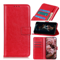 WALLET-XPL4ROUGE - Etui Xperia L4 rouge rabat latéral fonction stand logements cartes