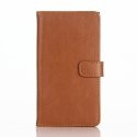 WALLETBBPRIVCAMEL - Etui portefeuille Blackberry Priv coloris camel fonction stand