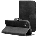 WALLTENDER-A235GNOIR - Etui type portefeuille Tender Galaxy A23(5G) noir avec rabat latéral fonction stand