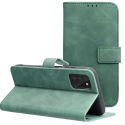 WALLTENDER-REDMI10CVERT - Etui type portefeuille Xiaomi Redmi 10C vert avec rabat latéral fonction stand