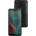 WIKOEASY-Y61NOIR - Wiko étui origine folio Y61 avec rabat latéral translucide noir