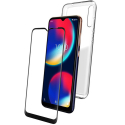 WIKOPACK-VIEW4LITE - Pack accessoires Coque + Verre origine Wiko View-4 Lite