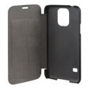 XQ-FOLIOS5NOIR - Etui Galaxy S5 de Xqisit Folio noir avec dos rigide
