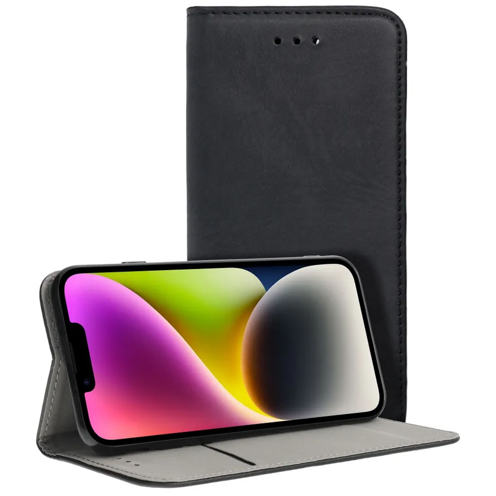 Muvit Étui Folio pour Xiaomi 12 / 12X Dos Transparent Noir