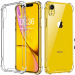 AIRBAG-IPXRTRANS - Coque Airbag iPhone XR coque transparente souple avec coins renforcés