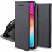 BOOKX-A52NOIR - Etui Galaxy A52 rabat latéral fonction stand coloris noir