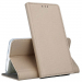 BOOKX-IP14PMAXGOLD - Etui iPhone 14 Pro Max rabat latéral fonction stand coloris gold