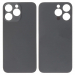 CACHE-IP14PRONOIR - Vitre arrière (dos) iPhone 14 PRO coloris Noir Sidéral en verre