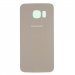 CACHE-S6EDGEGOLD - Face arrière vitre du dos gold Samsung Galaxy S6-Edge SM-G925 