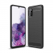 CARBOBRUSH-A13 - Coque Galaxy-A13(5G) et A04s antichoc coloris noir aspect carbone