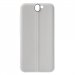 COUTUREONEA9BLANC - Coque souple blanche aspect cuir coutures apparentes pour ONE-A9